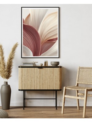 Fuart.Co Pastel Dalgalar Dijital Baskı Poster (Çerçevesiz) BOFU