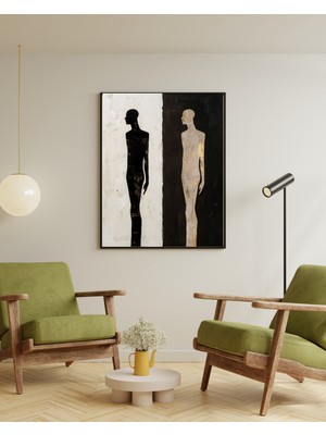 Fuart.Co Insanlığın Iki Formu Dijital Baskı Poster (Çerçevesiz) BOFU