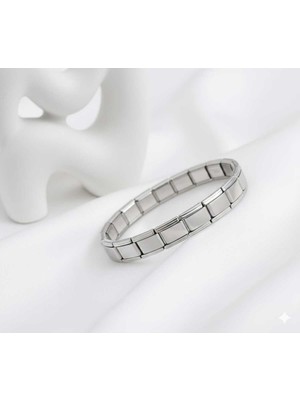 Nomınatıon Gümüş Renk Erkek Çelik Bileklik