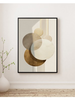 Fuart.Co Altın Denge Dijital Baskı Poster Dijital Baskı Poster (Çerçevesiz) BOFU