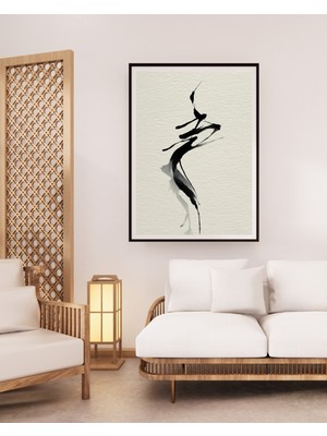 Fuart.Co Mürekkep Balesi Dijital Baskı Poster (Çerçevesiz) BOFU