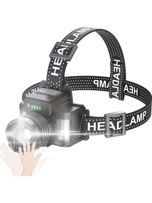 Sensörlü Cree Tg LED Şarjlı Kafa Lambası WT-625