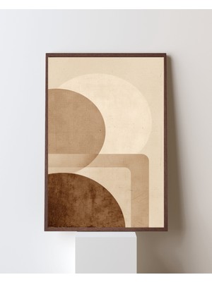 Fuart.Co Kahve Derinlik Dijital Baskı Poster (Çerçevesiz) BOFU