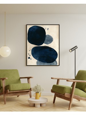 Fuart.Co Noktalar Dijital Baskı Poster (Çerçevesiz) BOFU