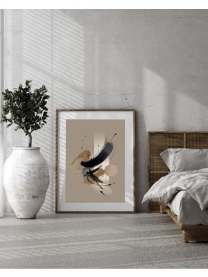 Fuart.Co Ressam Fırçası Dijital Baskı Poster (Çerçevesiz) BOFU