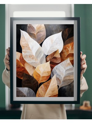 Fuart.Co Sonbahar Ezgisi Dijital Baskı Poster (Çerçevesiz) BOFU