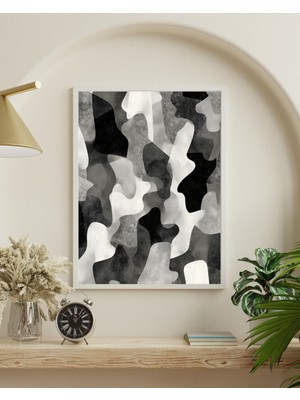 Fuart.Co Dalmaçya Şekil Dijital Baskı Poster (Çerçevesiz) BOFU