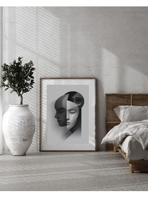 Fuart.Co Üç Yüz Dijital Baskı Poster (Çerçevesiz) BOFU