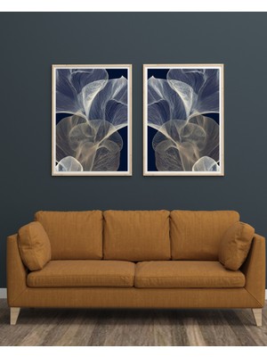 Fuart.Co Dalga Akışı Dijital Baskı Poster (Çerçevesiz) BOFU