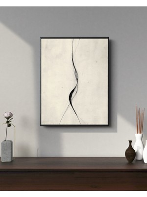 Fuart.Co Minimal Çizgi Sanatı Dijital Baskı Poster (Çerçevesiz) BOFU