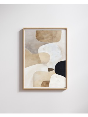 Fuart.Co Kahve Formlar Dijital Baskı Poster (Çerçevesiz) BOFU