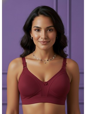 Ebru Geniş Lastikli Penye Balensiz Sütyen