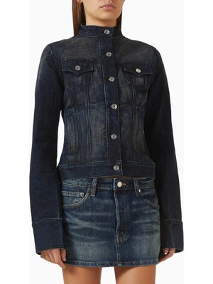 EB Denim Arabella Trucker Denim Ceket, Modern Tasarımlı Kadın Trucker Ceketi