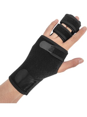 Snowtekss 1 Adet Ayarlanabilir Parmak Ateli Sıralı 2 / 3 Parmak Desteği Alüminyum Sabitleyici Tetik Parmak