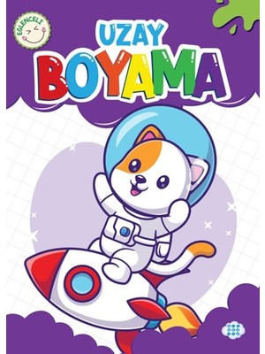 Dokuz Çocuk Yayınları Eğlenceli Uzay Boyama