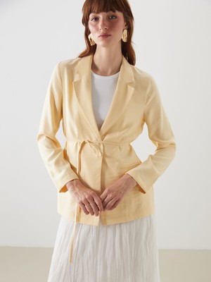 Lc Waikiki Yeni Sezon Modal Karışımlı Kadın Blazer Ceket