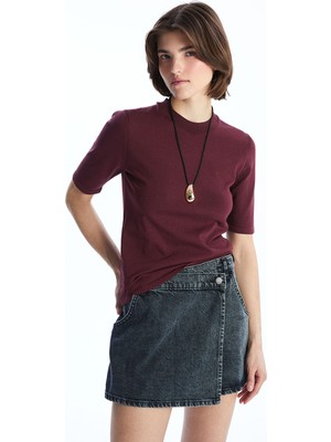 Lc Waikiki Yeni Sezon Bisiklet Yaka Kadın Triko Kazak