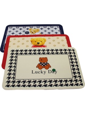 Ayder Timya DİKDÖRTGEN SU EMİCİ - SİHİRLİ BANYO PASPASI RENKLİ DESENLİ - RESİMLİ ELASTİK  57 X 37.5CM (Timya/Go1395)  198228