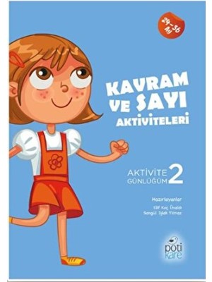 Pötikare Yayınları Kavram ve Sayı Aktiviteleri - Aktivite Günlüğüm 2