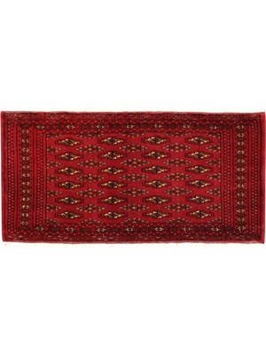 Kilim Antik El Dokuma Ince Afgan Yün Halı 0908 - Yeni - Kırmızı