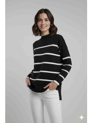 İstemil Tekstil Triko Kazak Çizgili