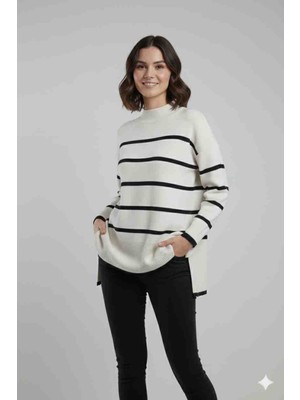 İstemil Tekstil Triko Kazak Çizgili