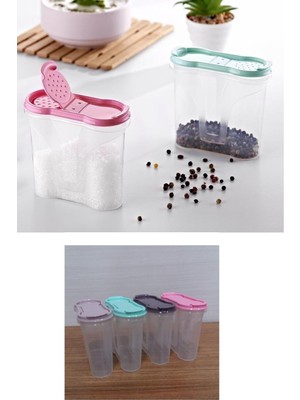 Ayder Timya Plastik Kapaklı Majör Baharatlık Baharat Saklama Kutusu Kabı (Timya/Go1395)  199368