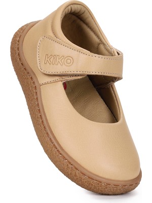 Kiko Kids  Lida %100 Deri Günlük Kız Bebek Babet Ayakkabı
