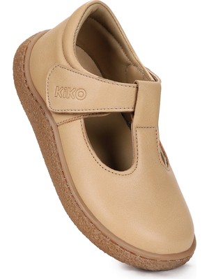 Kiko Kids  Lija %100 Deri Günlük Kız Çocuk Babet Ayakkabı