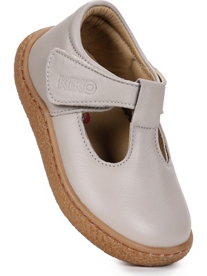 Kiko Kids  Lija %100 Deri Günlük Kız Bebek Babet Ayakkabı