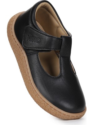 Kiko Kids  Lija %100 Deri Günlük Kız Çocuk Babet Ayakkabı