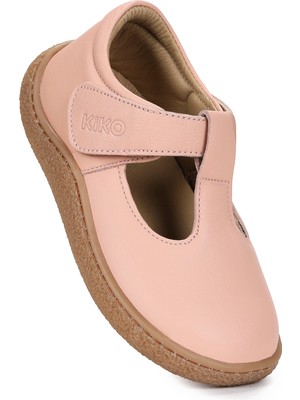 Kiko Kids  Lija %100 Deri Günlük Kız Çocuk Babet Ayakkabı