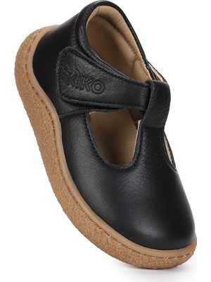 Kiko Kids  Lija %100 Deri Günlük Kız Bebek Babet Ayakkabı