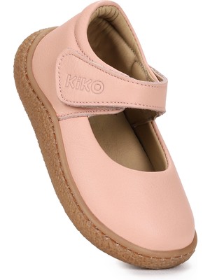 Kiko Kids  Lida %100 Deri Günlük Kız Bebek Babet Ayakkabı