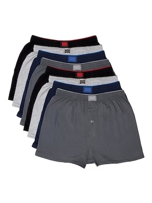 Tutku Erkek Boxer – %100 Orijinal Ürün | Pamuklu, Rahat ve Nefes Alabilen 6'li