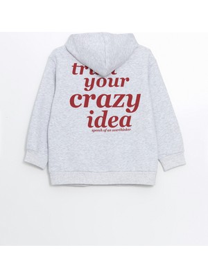 Lc Waikiki Yeni Sezon Kapüşonlu Kız Çocuk Sweatshirt
