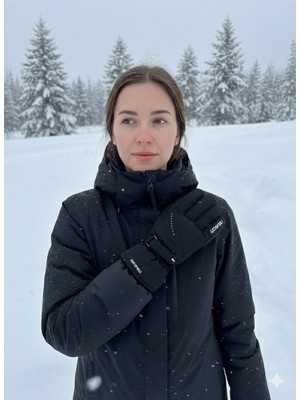 Reusch Ivana Goretex Kadın Kayak Eldiveni Siyah