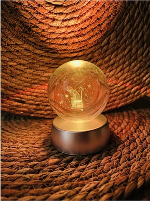 Işıklı Cam Küre, Küçük Prens ve Gül Figürü, Hediye Seçeneği