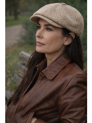 Zee Ingiliz Tarzı Beckham Model 8 Parça Peaky Blinders Kasket Şapka