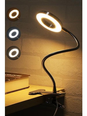 Feyza Design Flex Ayarlanabilir Çok Renkli LED Okuma ve Çalışma Işığı