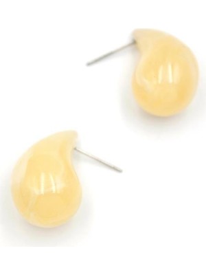 ModaSize Damla Küpe - Krem