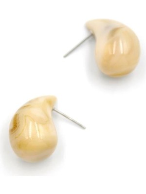 ModaSize Damla Küpe - Vizon