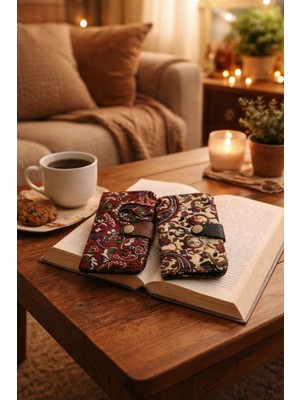 Seymen Bıçakçılık 2’li  Desenli Kumaş Cüzdan Kartlık Seti | El Yapımı | Şık ve Kullanışlı