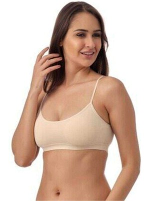 ModaSize Pedli Ip Askılı Ten Rengi Büstiyer