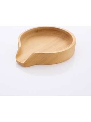 Bambu Tezgah Üstü Kirli Kaşıklık – Damlalıklı Ahşap Kaşık ve Kepçe Dinlendirme Standı