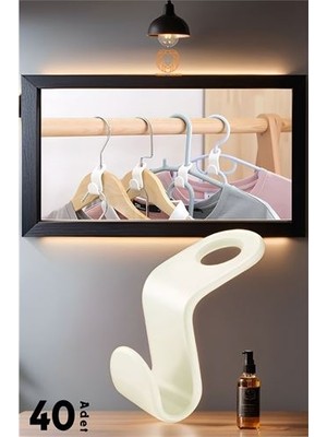 Eilo Luxe Hsnet Askı Çoklayıcı Kanca 40 Adet - AA002C-66NAE3