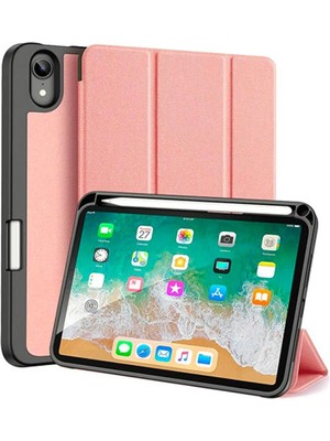 Eilo Luxe Dux Ducis iPad Mini 6 (2021) Kılıf Kalem Bölmeli Standlı Domo SERIES-(5775) - AA002C-67BBG5