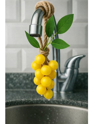 Salkım Üzüm Sabun Sarı Limon Kokulu