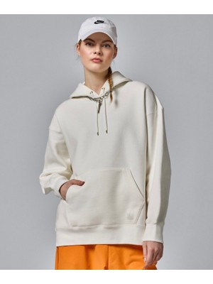 Nike Jordan Flight Fleece Pullover Bol Kalıp Krem Kadın Sweatshirt FB5110-133