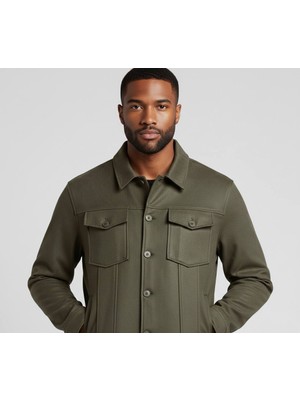 Lwl Süet Scuba Dört Cepli Regular Fit Ceket